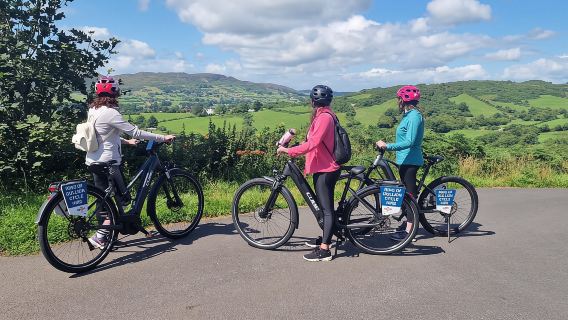 E-Bike-Erlebnis auf dem Slieve Guillion Mountain