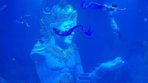 Varuna Underwater Show Bali - Ocean Theatre and Live Performance