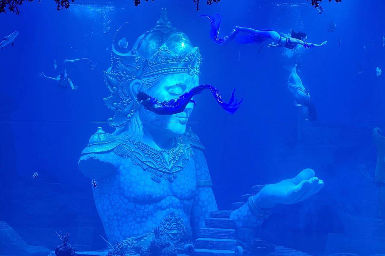 Varuna Underwater Show Bali - Ocean Theatre and Live Performance