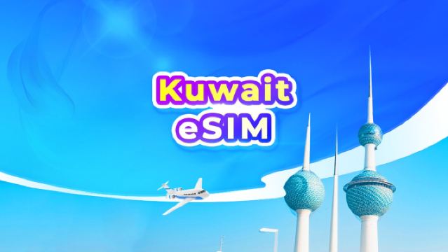 eSIM 5G de Kuwait | TikTok y ChatGPT disponibles | Paquete diario/Paquete de datos | Facturación por 24 horas | Código QR