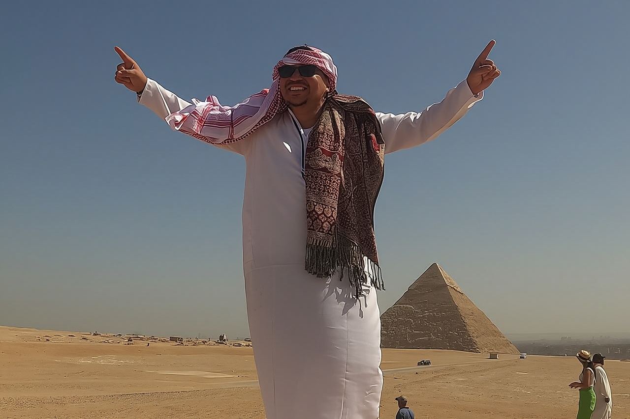 Full day Giza Pyramids with camel safari
