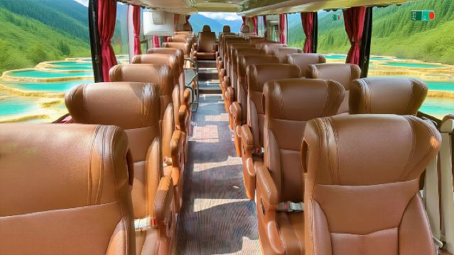 九寨溝-黃龍景區-黃龍九寨站接駁車『2+1豪華保姆·舒適空調』正規車輛·高鐵站出發·九寨溝風景區出發