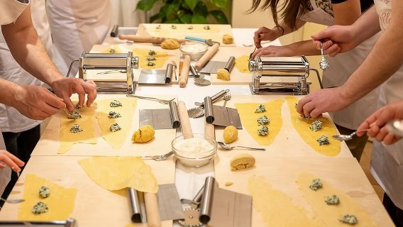 Share your Pasta Love: Small group Pasta and Tiramisu class in Trento
