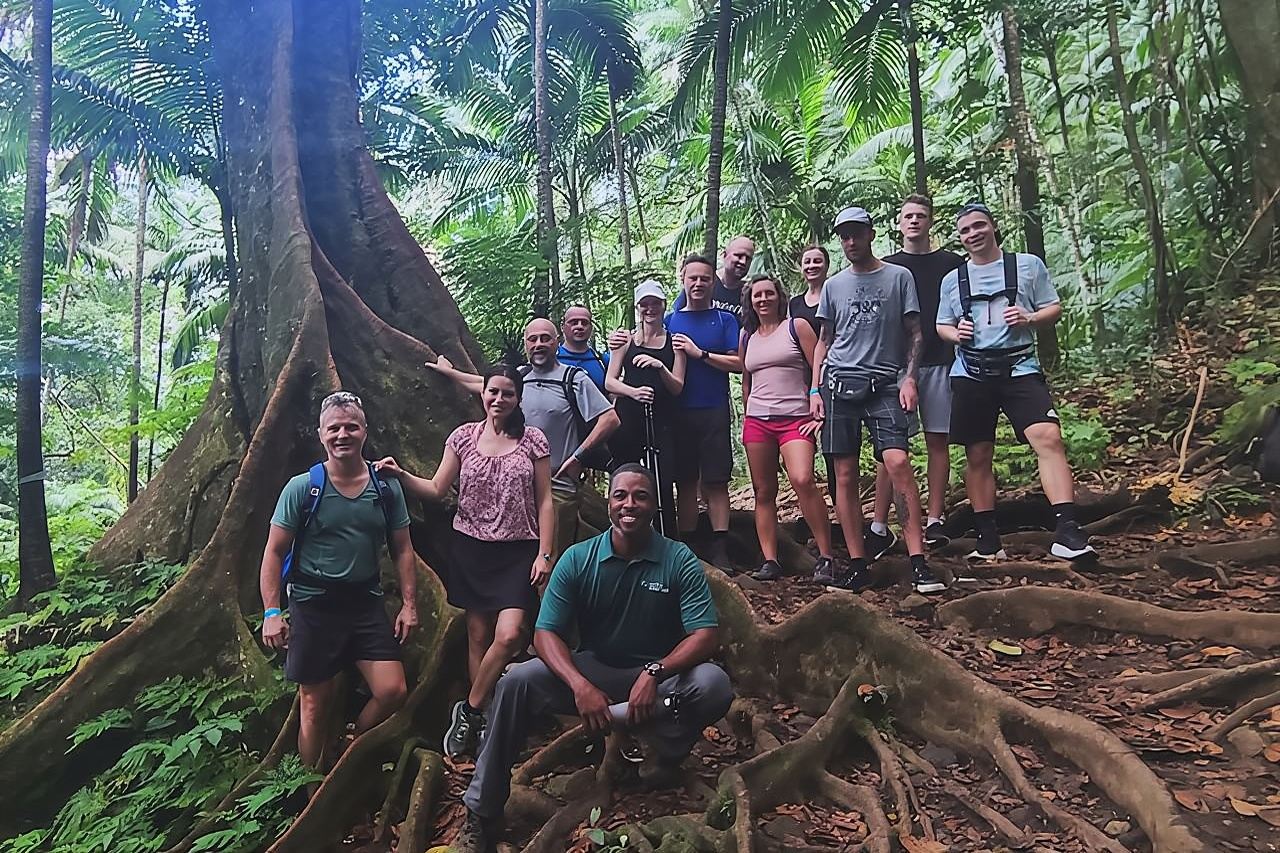 Avventura sul vulcano Liamuiga a St Kitts