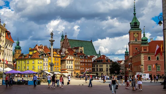 Passeio a Pé pela Cidade Antiga de Varsóvia