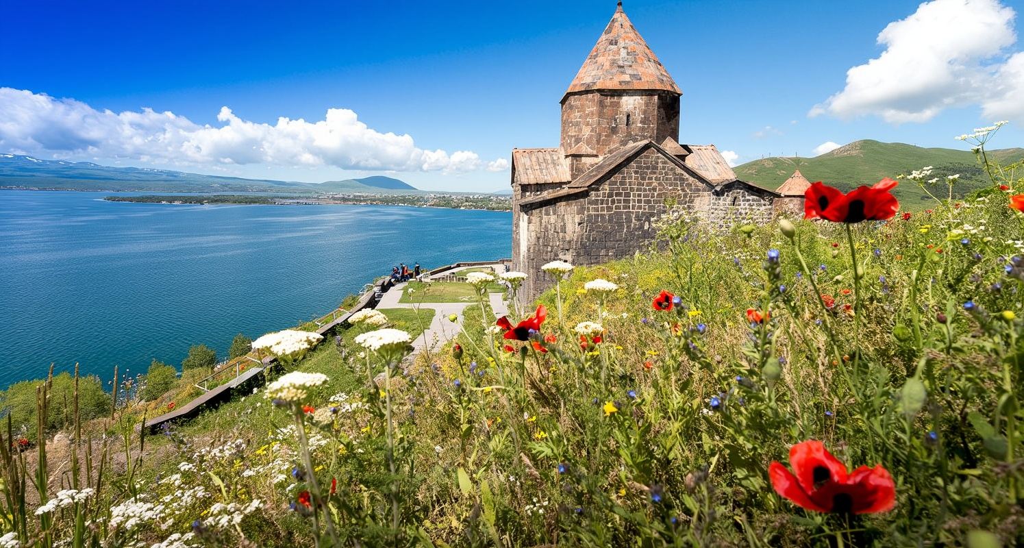 Tsaghkadzor + Kecharis Monastery + Lake Sevan [Round-trip from Yerevan]|Trout BBQ