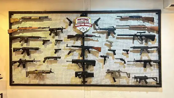 普吉島芭東步行街射擊場 paragon真槍靶場實彈射擊