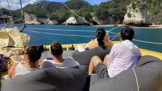 Whitianga: Chuyến đi thuyền đến Vịnh Cathedral