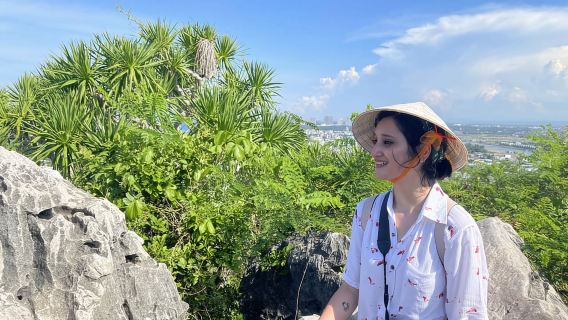 The private tour to Golden Bridge and Marble mountain