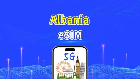 Albanien eSIM | 4G/5G | Hochgeschwindigkeitsnetzwerk | Tägliches/Gesamtdatenpaket | 24-Stunden-Abrechnung | 1-30 Tage | QR-Code