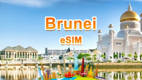 Brunei 5G eSIM | Total Package | 1-30GB | 3-30 Days | QR Code