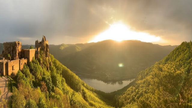 維也納出發:杜倫斯坦城堡廢墟+杜倫斯泰修道院+阿格斯泰因城堡