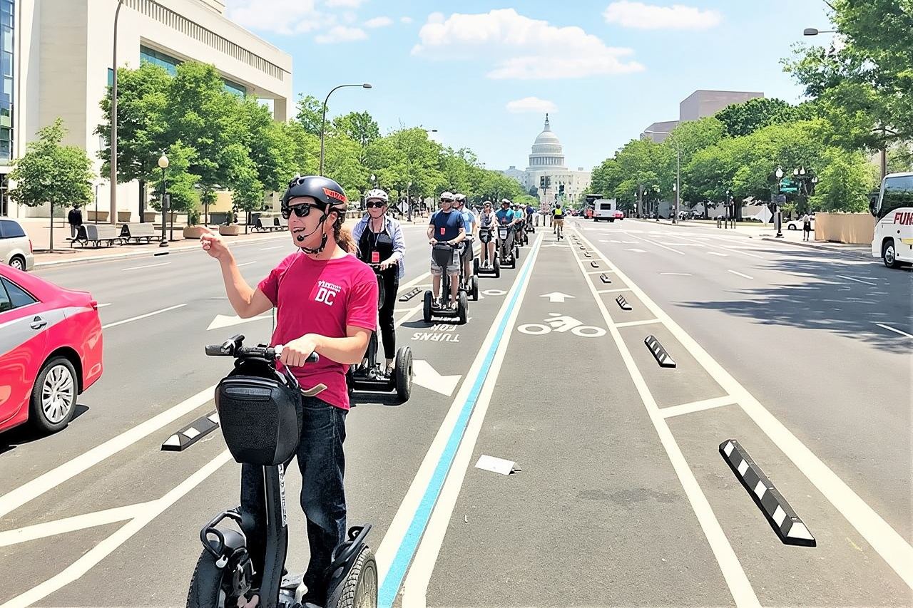 Washington DC „See the City“ Geführte Stadtrundfahrt mit dem Segway