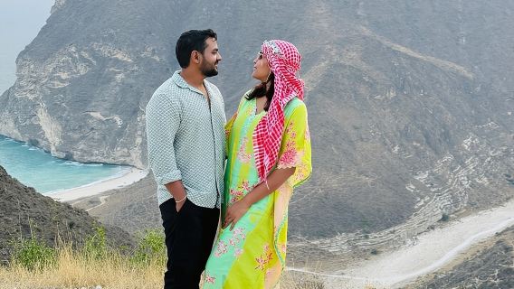 West Salalah Tour - Caribbean of Orient - Fazayah Beach with City