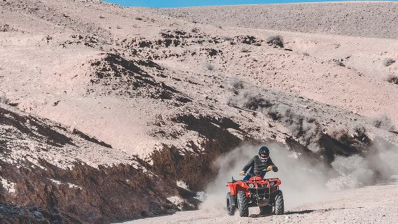 Agafay Desert Quad Bike Tour With snack in Marrakech