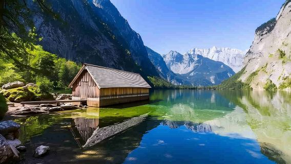 慕尼黑國王湖+魔法森林+聖巴爾多祿茂教堂一阿爾卑斯湖光山色