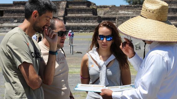 ทัวร์ไป Teotihuacan, Basilica DE Guadalupe และ Tlatelolco