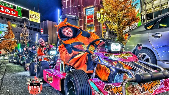 Tokyo Satisfactory GoKart Tour in Shibuya with Monkey kart