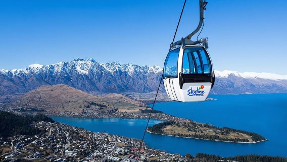 Hin- und Rückfahrkarte für die Skyline Gondola in Queenstown, Neuseeland