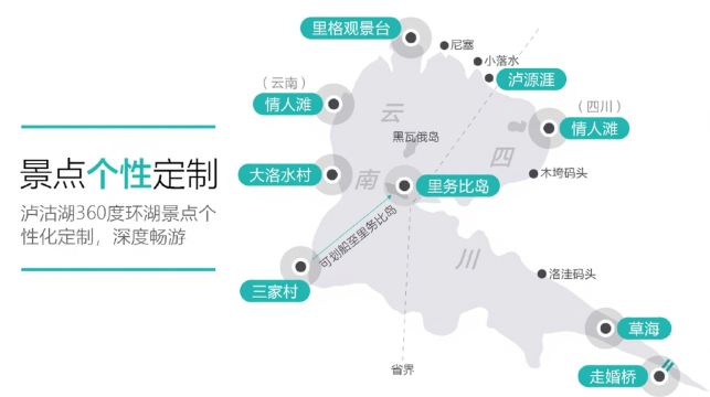 瀘沽湖環湖包車一日遊:草海+走婚橋+情人灘+裡格島+瀘源崖