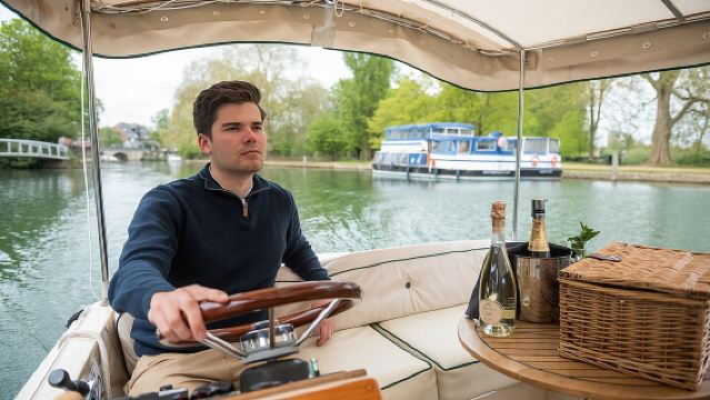 Crociera Fluviale Turistica a Oxford Lungo il Percorso della Regata Universitaria