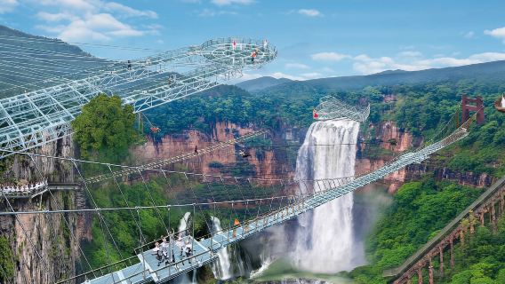 筆架山大瀑布+古龍峽雲天波霸+QQ飛車一日遊【私家團&含票】