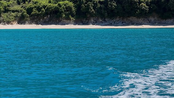 Tour in barca a Saranda: Krorez, Kakome, Gremina, Grotte e Soldato