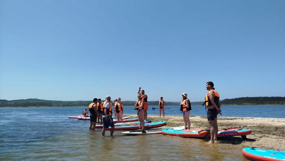 Lagoa Óbidos: tour in stand up paddle o kayak - Funpolis