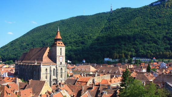 Desde Sibiu: Excursión de un día a Brasov y al Castillo de Drácula