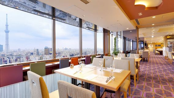 【スカイツリービューバイキング】スカイツリー展望レストラン予約|浅草スカイグリルブッフェ武藏バイキング
