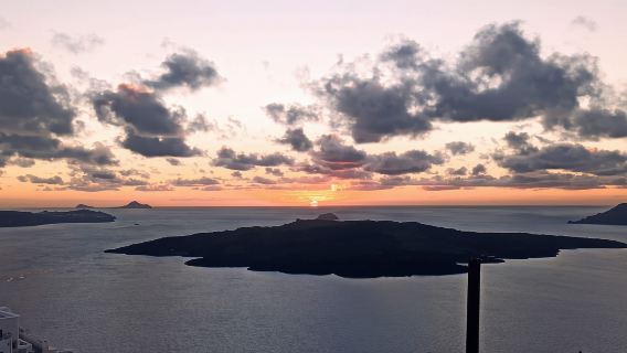 Pelarian Pantai Santorini
