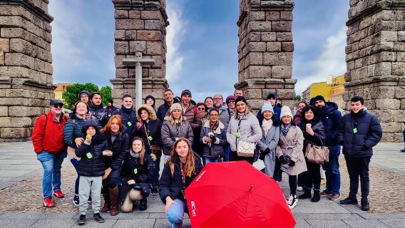 Depuis Madrid : visite guidée de Ségovie l'après-midi