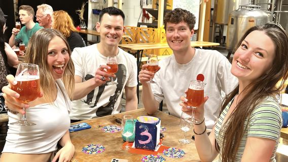 Ámsterdam: Visita guiada en autobús a una cervecería artesanal con degustaciones