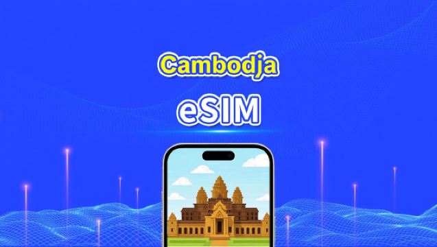 Cambodjansk eSIM | 4G | Daglig pakke/dataforbrug | Naturlig dag | 1-30 dage | QR-kode