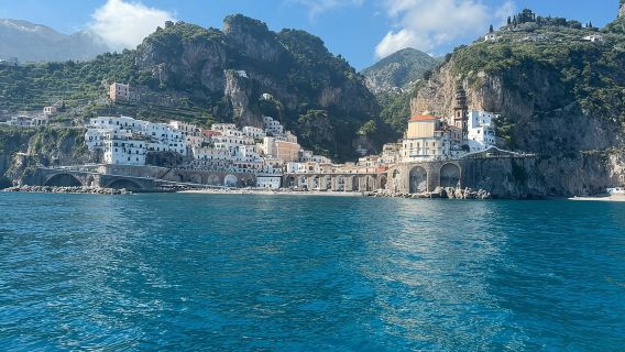 Passeio de Ônibus e Barco para Sorrento, Positano e Amalfi saindo de Nápoles