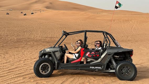 Combo:Deluxe Desert Safari with dinner + ATV self-drive/Quad Bike