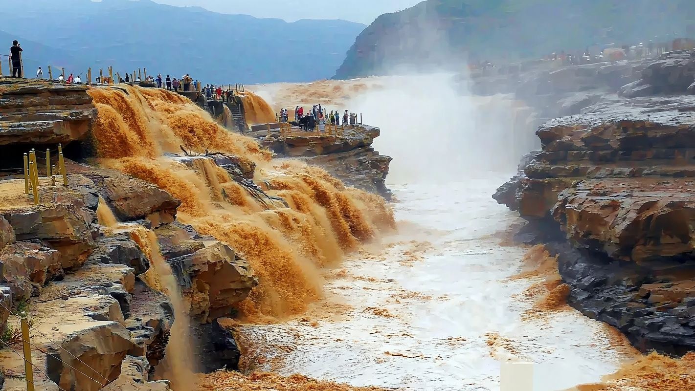 【運城包車】壺口瀑布+飛雲樓/后土祠/黃河大梯子崖一日遊