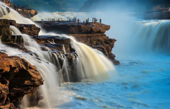 陝西壺口瀑布+黃帝陵一日遊【專車接早+可選車型+知青窯洞】