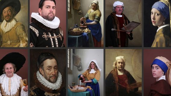 Become a Dutch Art Piece Photo Shoot in Amsterdam