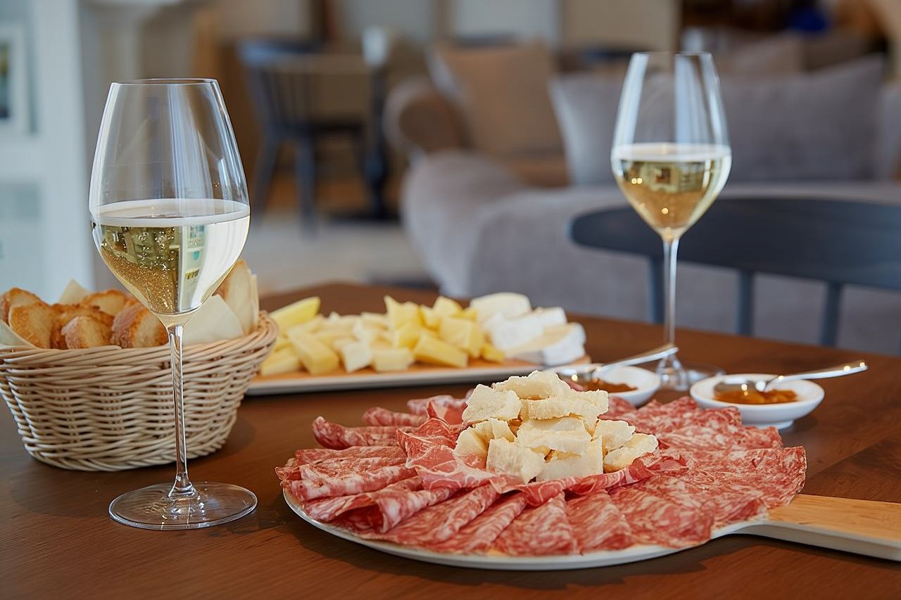 Unconventional Prosecco Tasting with Stunning View on Vineyards