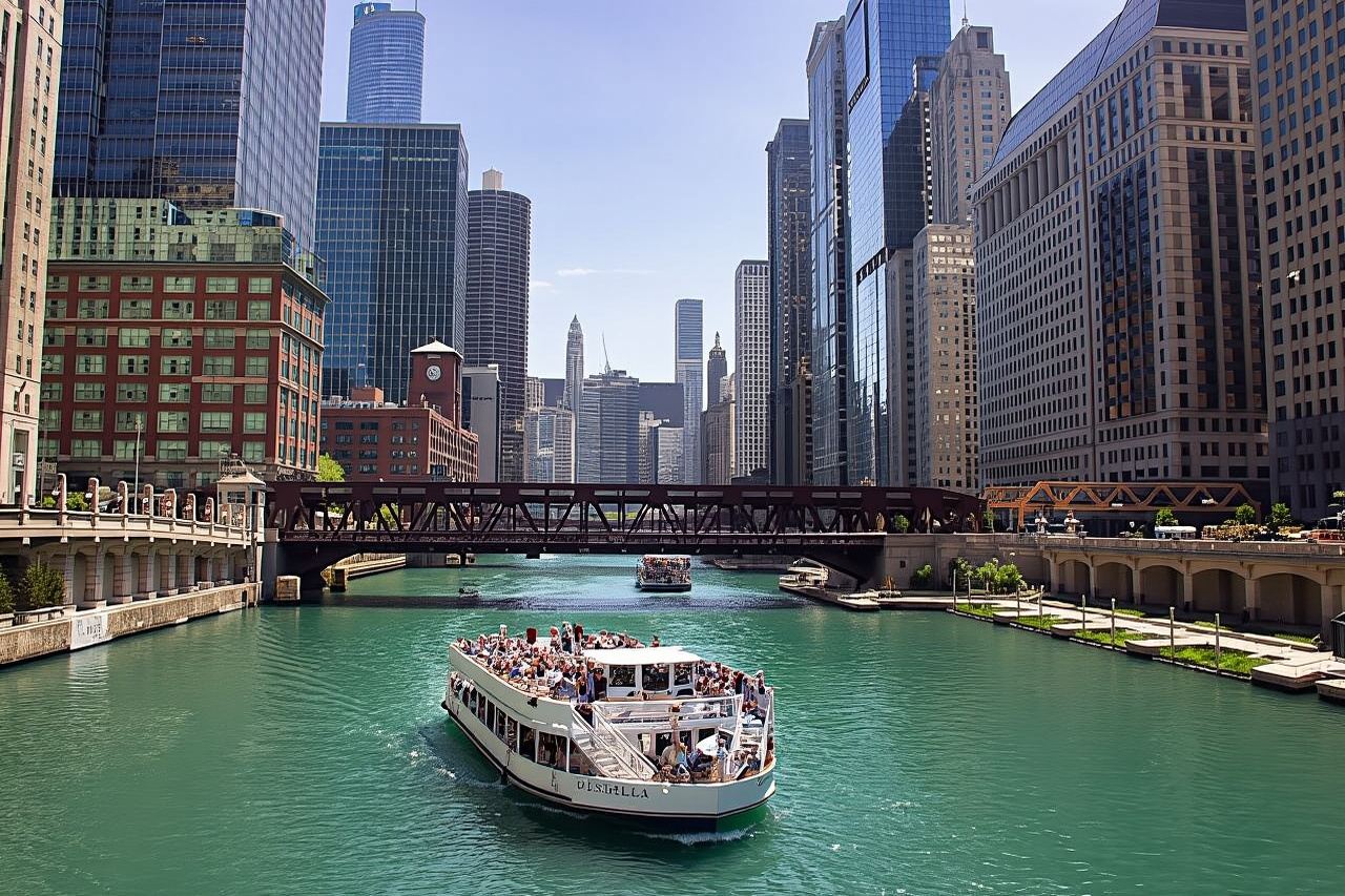 Chicago River 45-min architecture cruise