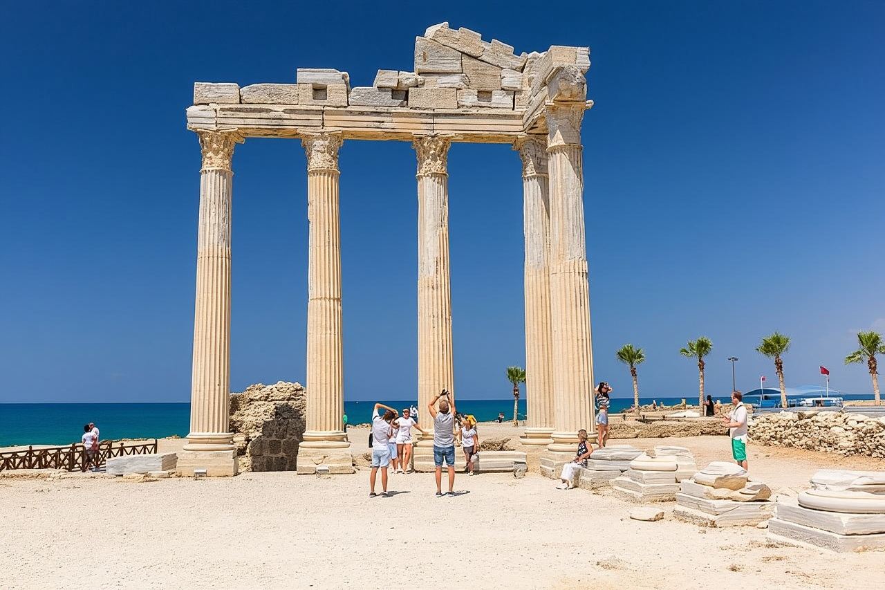 Perge, Aspendos, Side and Waterfall Full Day Tour