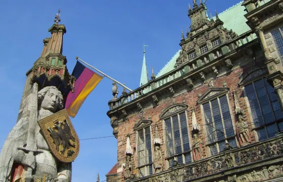 不來梅市場廣場+風車公園+威悉球場+不萊梅的羅蘭像包車一日