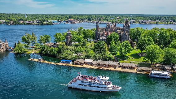 Crucero de 1 hora por las Mil Islas desde Ivy Lea con vistas al Castillo Boldt