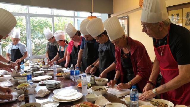 Vietnamese Food Cooking Class in Hanoi with Market Experience