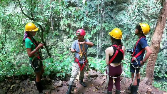 Yogyakarta Jomblang Cave Exploration Tour: Meeting point gathering + includes admission ticket + includes lunch