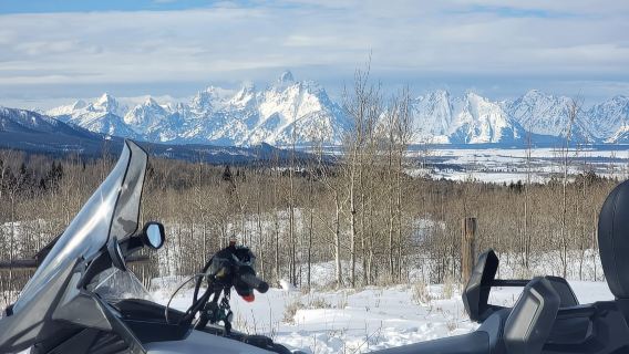 Jackson Hole: Bridger-Teton Guided Snowmobile Tour