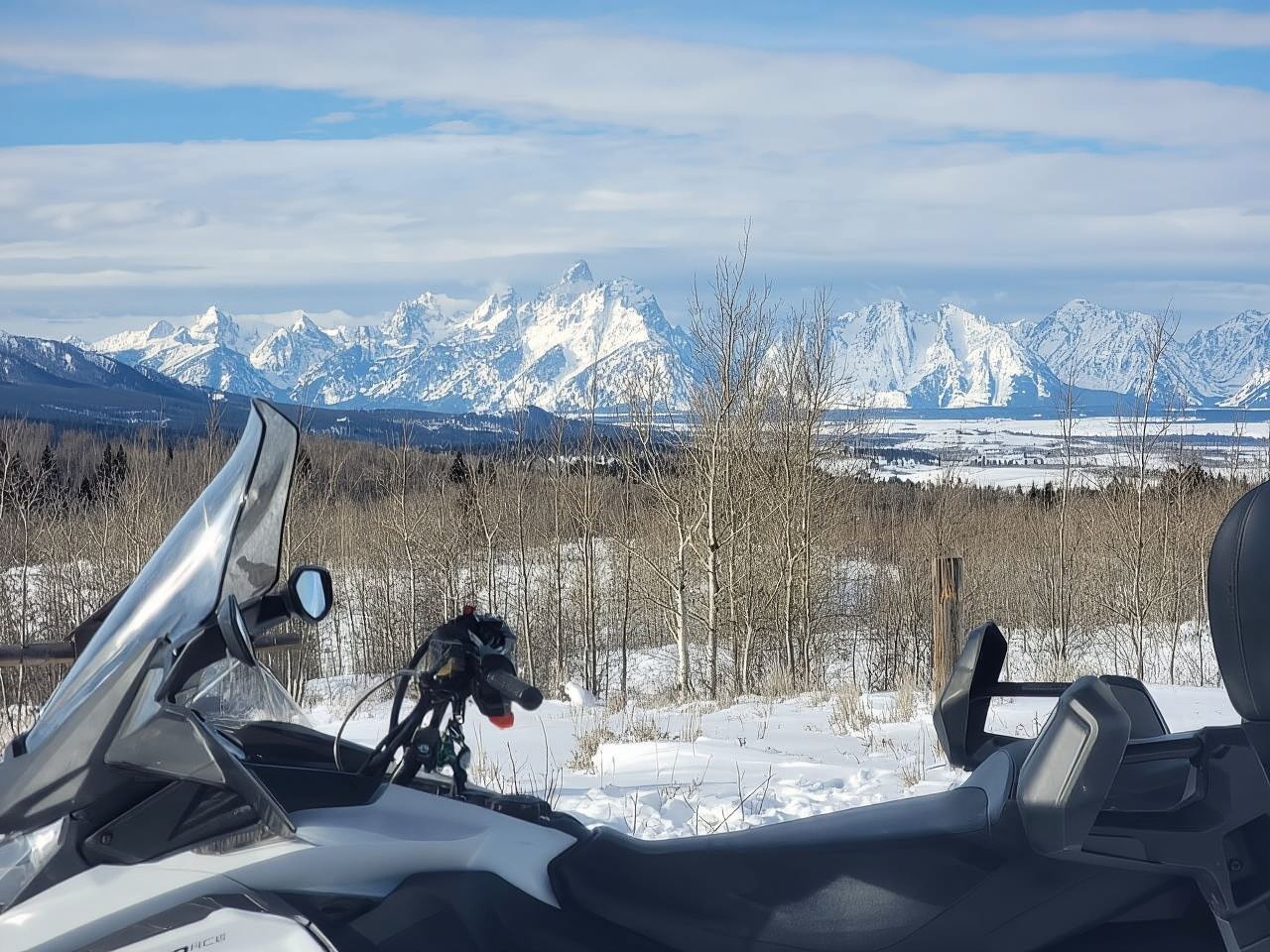 Jackson Hole: Geführte Schneemobiltour durch Bridger-Teton