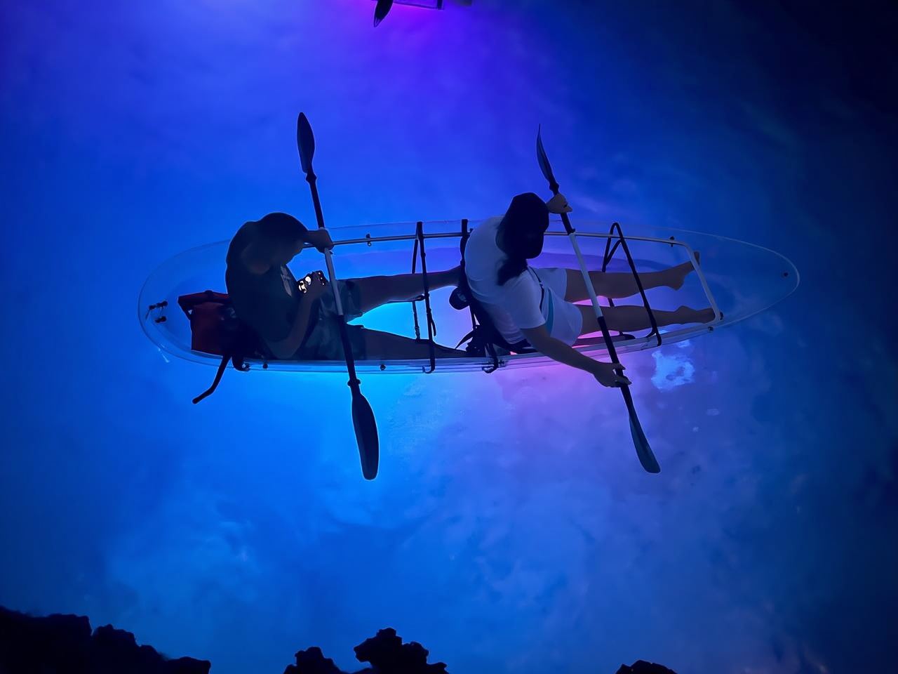 Pula: Tur Kayak Transparan Bercahaya Saat Matahari Terbenam/Malam