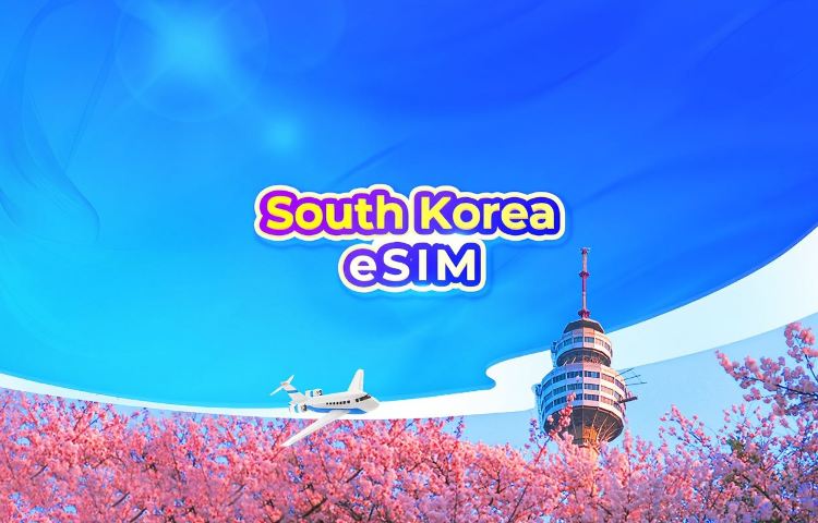 South Korea 5G eSIM | TikTok & ChatGPT Available | Day Pass/Total Data Package | 24-Hour Billing | 1-30 Days | QR Code